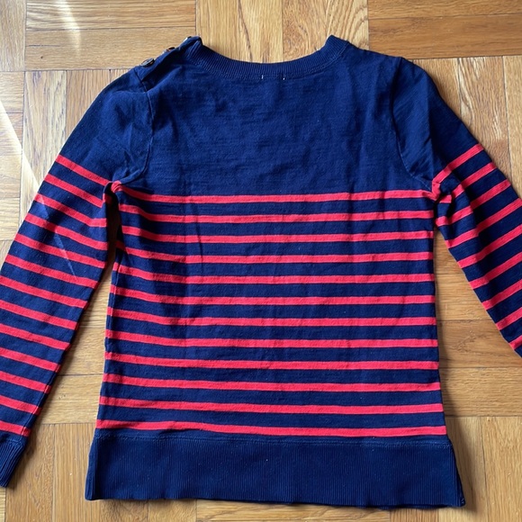 J. Crew Long Sleeve Crewneck Shirt Size XS - Picture 2 of 4